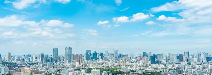 Türaufkleber Tokio-Landschaft © naka