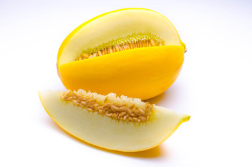 owoc melon żółty jedzenie fit