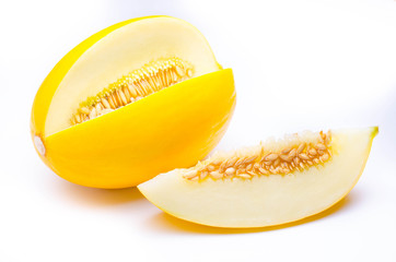 owoc melon żółty jedzenie fit