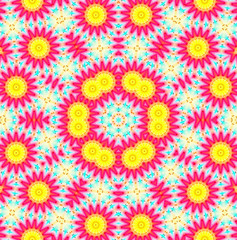 Bright abstract pattern