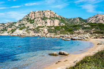 Tegge Point in Sardinia, Italy.