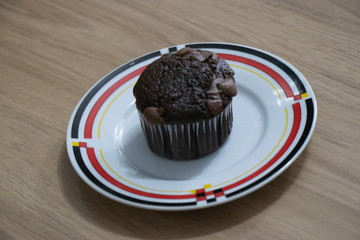 muffin cupcake chocolate baunilha