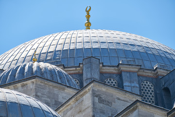 Fototapeta na wymiar a mosque detail from Istanbul Turkey