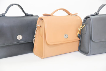  vintage handbag collection close up - Image