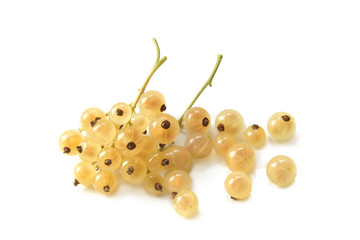 Berries of white currant