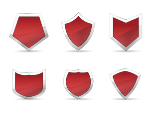 Badge Shape Set Vector Template
