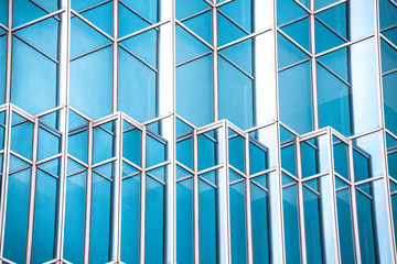 Architecture details Modern Building Glass facade Business background