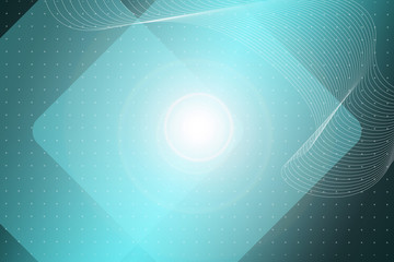 Naklejka premium abstract, blue, pattern, design, illustration, wallpaper, halftone, texture, art, light, backdrop, graphic, digital, technology, wave, dot, circle, curve, color, dots, green, artistic, element, white