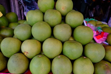thai traditional fruit in the market