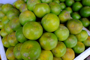 thai traditional fruit in the market