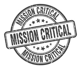 mission critical stamp. mission critical round grunge sign. mission critical - obrazy, fototapety, plakaty