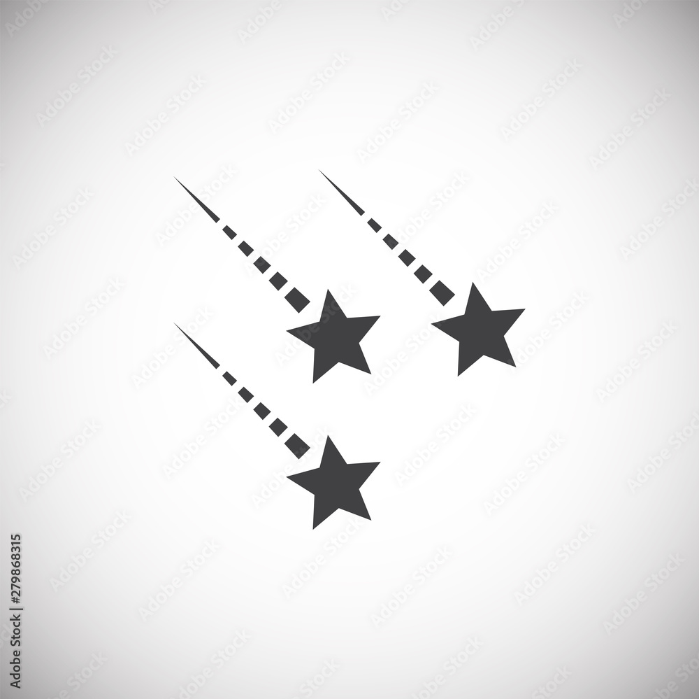 Poster sparkle icon on background for graphic and web design. simple illustration. internet concept symbol 