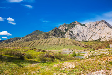 Mountain landscape. Altai Republic, Russia