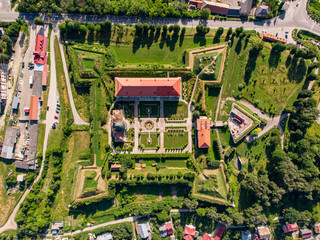 Zolochiv Castle, Ukraine. Drone shot © Roman