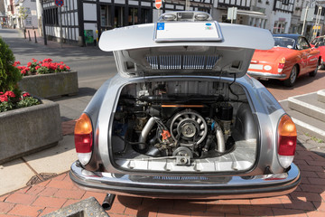 altes deutsches Coupe mit Heckmotor