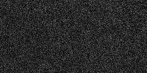 Texture or graphic pattern from short, thin line intersections, positioned vertically, obliquely, or horizontally. Textile. Paper. Monochrome. For posters, banners, retro and urban design