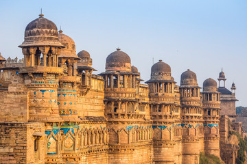 India, Madhya Pradesh, Gwalior, Gwalior Fort, Man Singh Palace