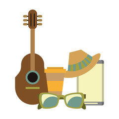 accessories for summer days symbols