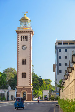 Lighthouse Clock Tower, Fort, Colombo, Sri Lanka