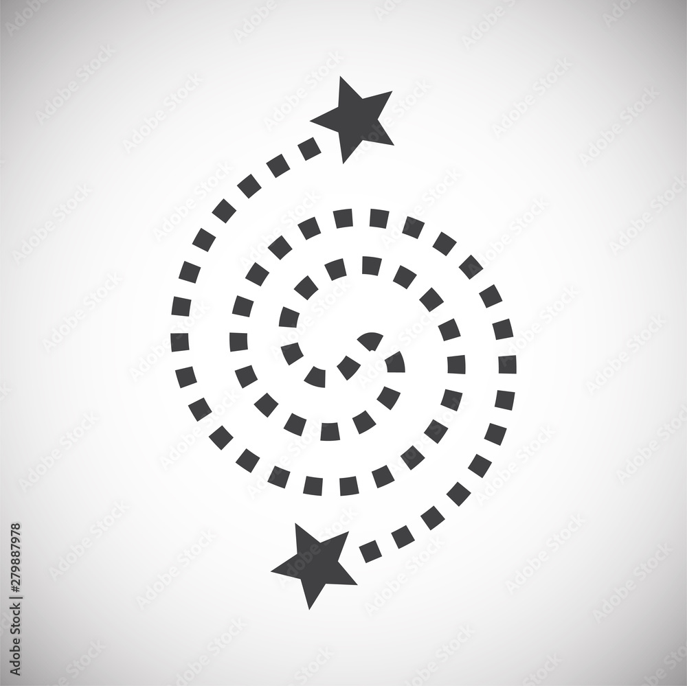 Poster sparkle icon on background for graphic and web design. simple illustration. internet concept symbol 