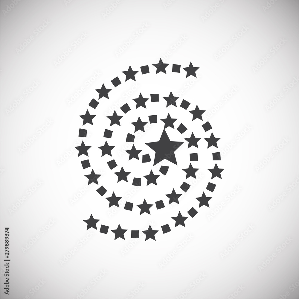 Poster sparkle icon on background for graphic and web design. simple illustration. internet concept symbol 
