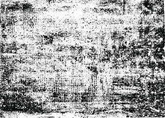 Rough black and white texture vector. Distressed overlay texture. Grunge background. Abstract textured effect. Vector Illustration. Black isolated on white background. EPS10.