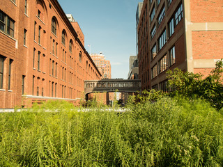 Blick von der High Line New York
