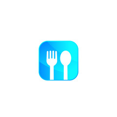 Food icon for apps and web