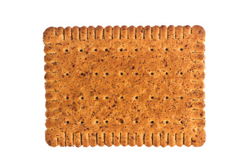 cookie biscuit isolated on white