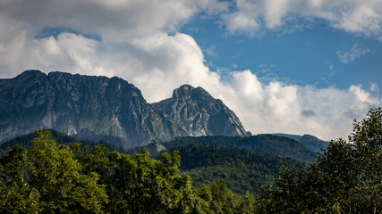 view of mountains