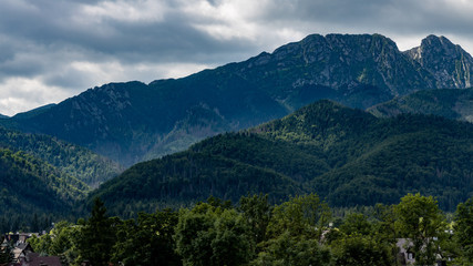 view of mountains