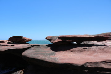 The Mushroom rock in Kalbarri National Park, Western Australia Ozeanien