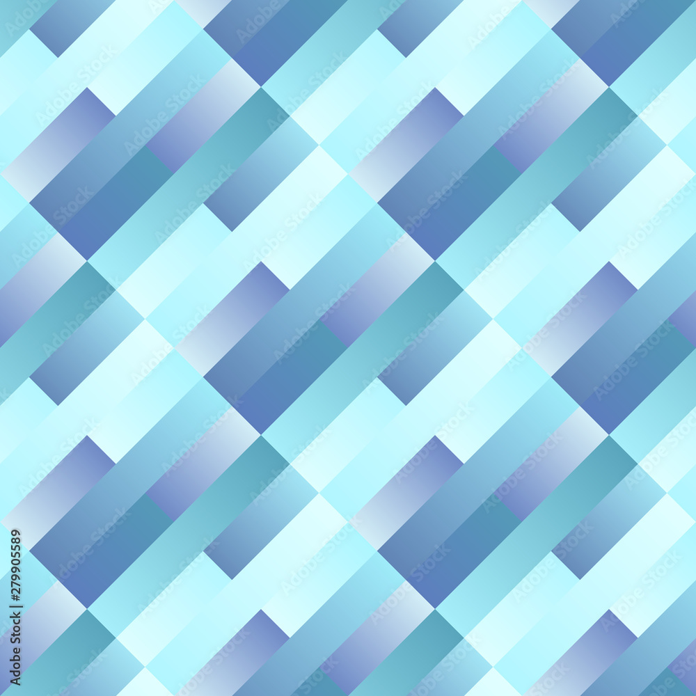 Poster seamless stripe pattern background design - abstract vector graphic from diagonal stripes