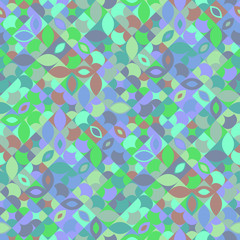 Seamless colorful diagonal geometric pattern background design - abstract vector illustration