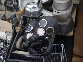 chemical protection masks, wartime fair