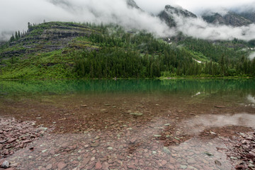 Clear Water of Avalanche Lake