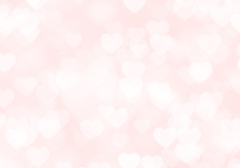 Valentine's day background with hearts