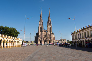 Basilica of Our Lady of Lujan in Buenos Aires, Argentina