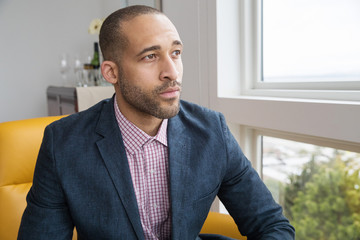 portrait of a young businessman