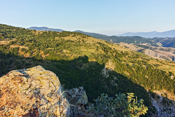 Fototapeta na wymiar Sunset view of Osogovo Mountain, North Macedonia