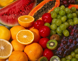 Beautiful fresh fruit