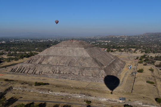 Piramide Del Sol Toma Aerea