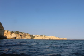 sea, rock, water, landscape, coast, nature