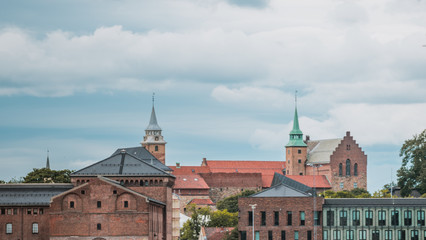 Obraz premium Widok na akerhus festning 