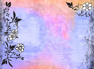 Floral Card Background