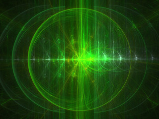 Abstract Background Image, Graphic Illustration Artistic Resource, Lines and Symmetrical Patterns, Glowing Neon Colors. Colorful Repeating Patterns, Modern Fractal Digital Art.