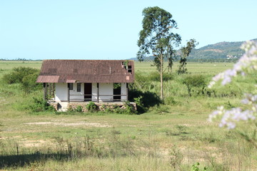 old house in the mountains