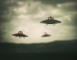 Antique Unidentified Flying Object © ktsdesign