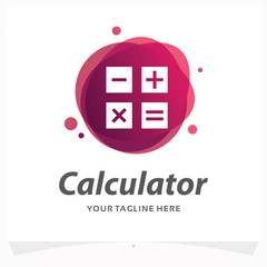 Calculator Logo Design Template