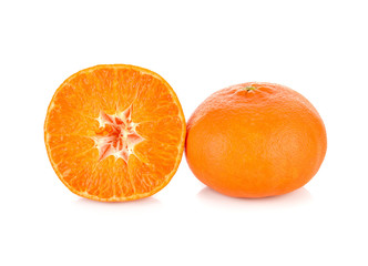 orange isolated on white background